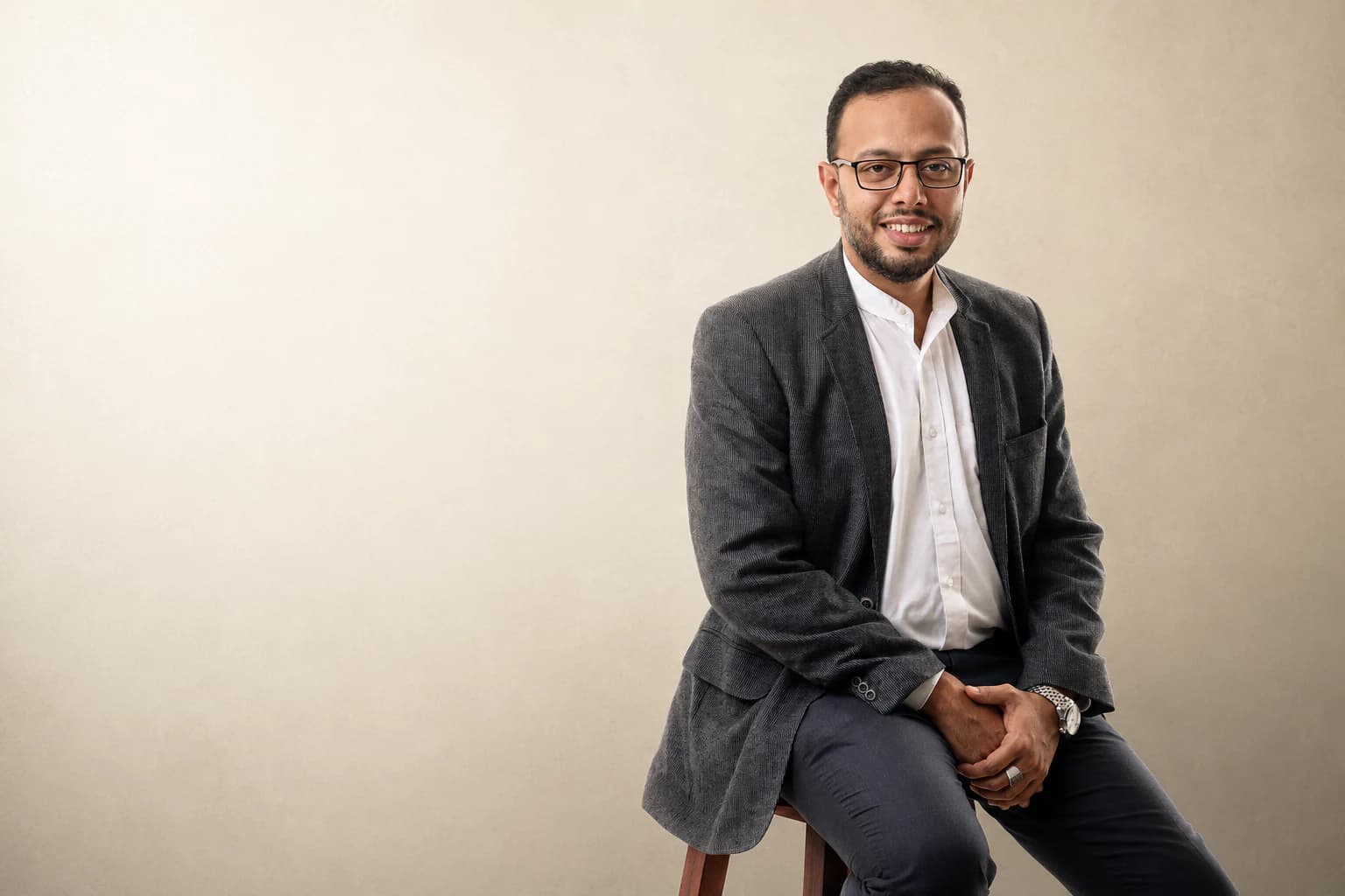 Portrait of Mohammed Umair.
